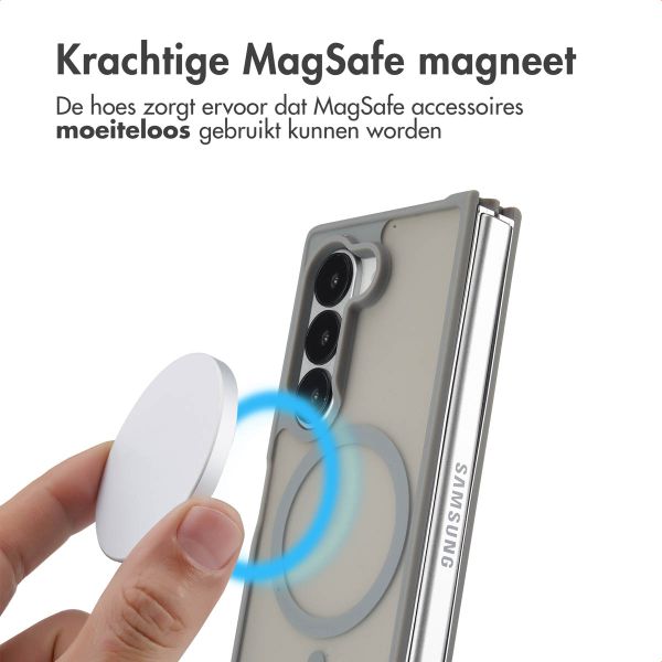 imoshion Color Guard Backcover met MagSafe Samsung Galaxy Z Fold 6 - Grijs