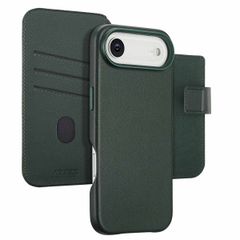 Accezz 2-in-1 Leather Bookcase with MagSafe Apple iPhone Air - Cedar Green