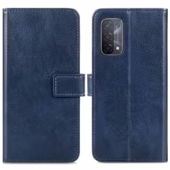imoshion Luxe Bookcase Oppo A74 (5G) / A54 (5G) - Donkerblauw