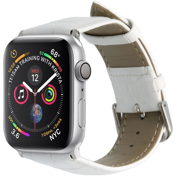 imoshion Krokodil leder bandje Apple Watch Series 1-10 / SE / Ultra (2) - 42/44/45/49