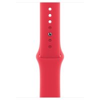 Apple Sport Band Apple Watch Series 1 t/m 10 / SE / Ultra (2) (44/45/46/49 mm) - Maat S/M - Red