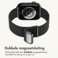 imoshion Milanees magnetisch bandje Apple Watch | 38/40/41/42 mm - Zwart