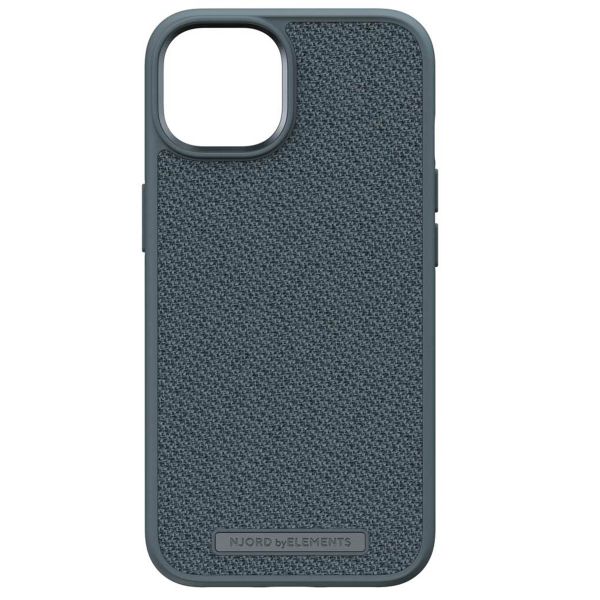 Njorð Collections Fabric Case iPhone 14 - Dark Grey