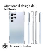 imoshion Shockproof Case Samsung Galaxy S22 Ultra - Transparant