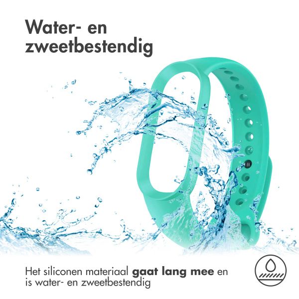 imoshion Siliconen Sport bandje Xiaomi Mi Band 5 / 6 - Mintgroen