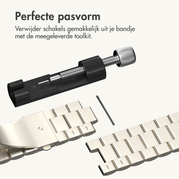imoshion Stalen bandje  - Universeel 20 mm aansluiting - Starlight