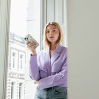 Selencia Vivid Backcover Samsung Galaxy A15 (5G/4G) - Groovy Sage Green