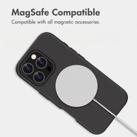 imoshion Colour Back Cover with Thin MagSafe Ring Apple iPhone 16 Pro - Black
