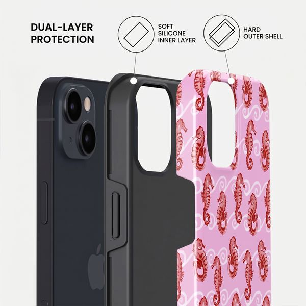 Burga Tough Back Cover with MagSafe Apple iPhone 13 - Coral Reef