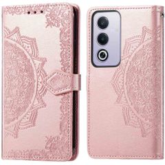 imoshion Mandala Bookcase Oppo A40 & Oppo A40M & Oppo A60 (5G) - Rosé Goud