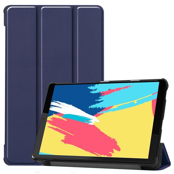 imoshion Trifold Bookcase Lenovo Tab M8 / M8 FHD - Donkerblauw