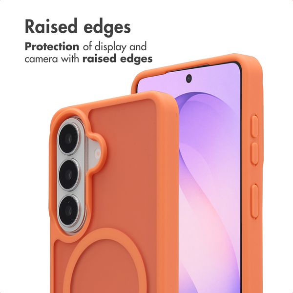 imoshion Colour Guard Back Cover with MagSafe Samsung Galaxy S26 - Orange