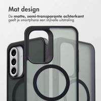 Accezz Rugged Frosted MagSafe Backcover Samsung Galaxy A36 / A56 - Zwart