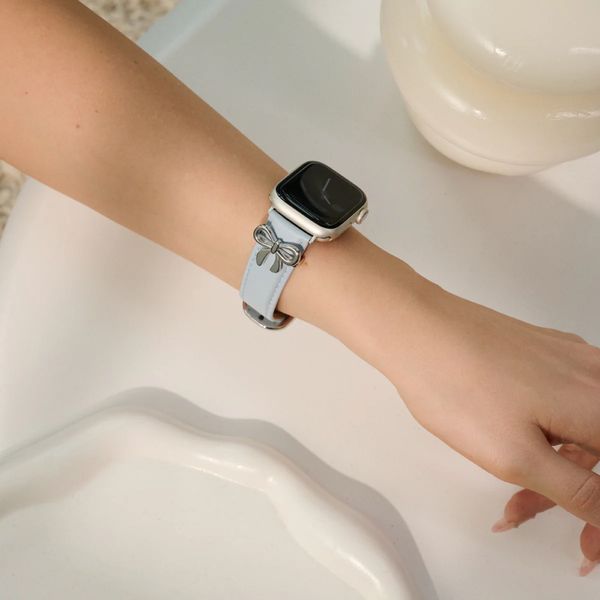Burga Genuine Leather Band Apple Watch | 38/40/41/42 mm - Dream / Silver