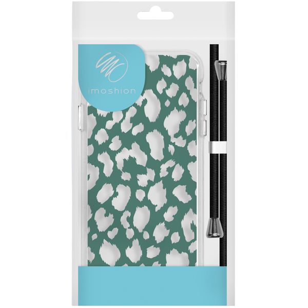 imoshion Design hoesje met koord Samsung Galaxy S10 Plus - Luipaard - Groen