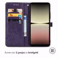 imoshion Mandala Bookcase Sony Xperia 10 V - Paars