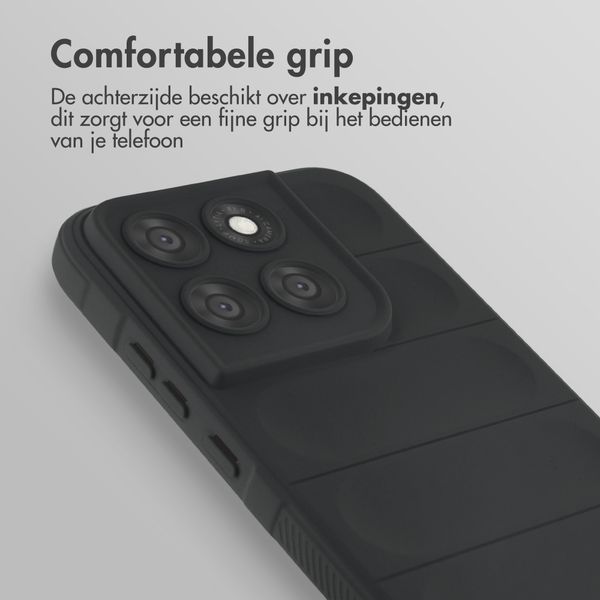 imoshion EasyGrip Backcover Motorola Moto G77 - Zwart