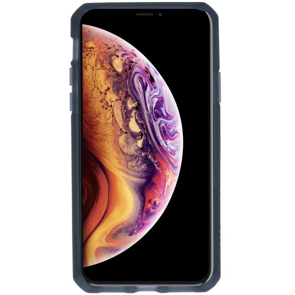 Itskins Hybrid MKII Backcover iPhone Xs / X - Zwart / Transparant