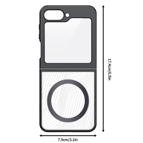 Dux Ducis Aimo Backcover met MagSafe Samsung Galaxy Z Flip 7 FE - Transparant