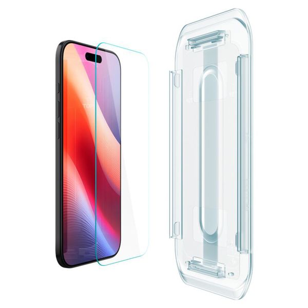 Spigen EZ Fit Glas.tR met Applicator - 1 pack Apple iPhone Air