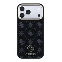 Guess 4G Metal Logo Backcover MagSafe Apple iPhone 18 Pro Max / 17 Pro Max - Black