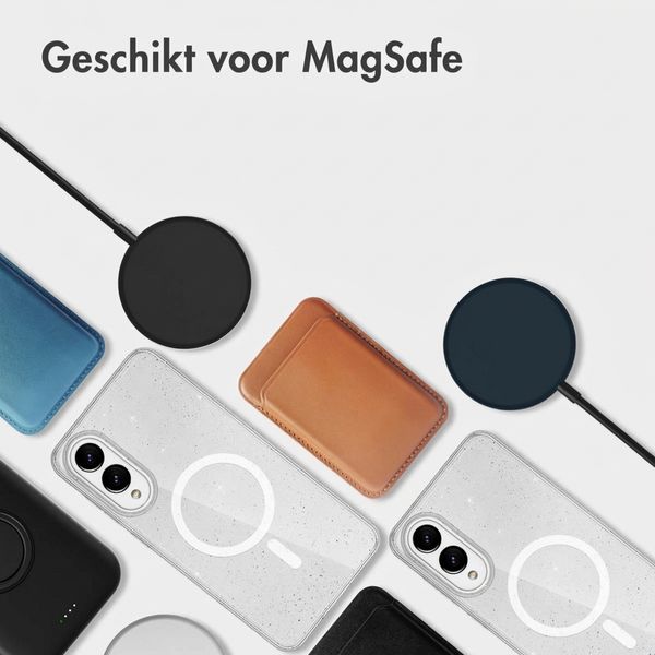 imoshion Sparkle Backcover met MagSafe Samsung Galaxy S25 Edge - Transparant