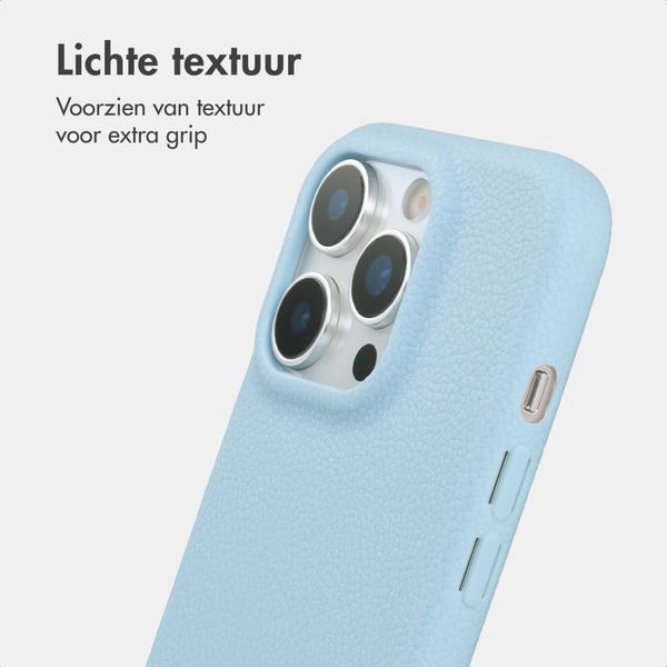 imoshion Texture Backcover Apple iPhone 14 Pro - Lichtblauw