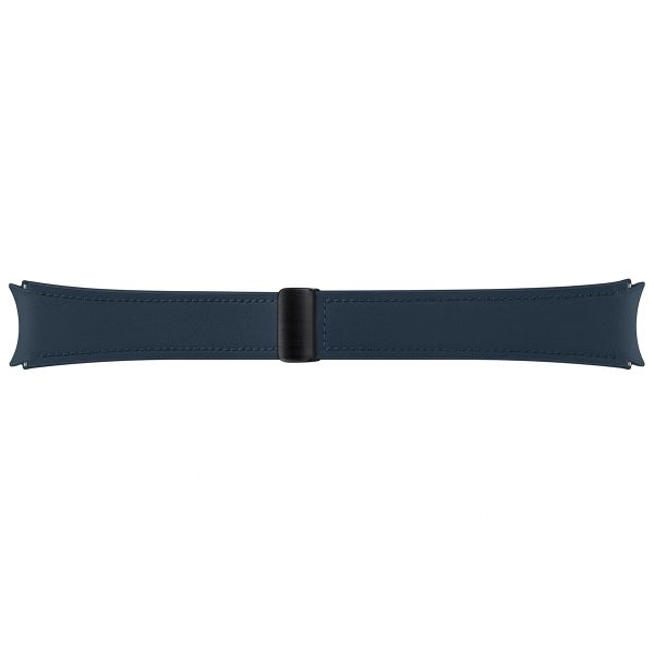 Samsung Originele D-Buckle Hybrid Leather Band Normal M/L Galaxy Watch 6 / 6 Classic / 5 / 5 Pro - Indigo