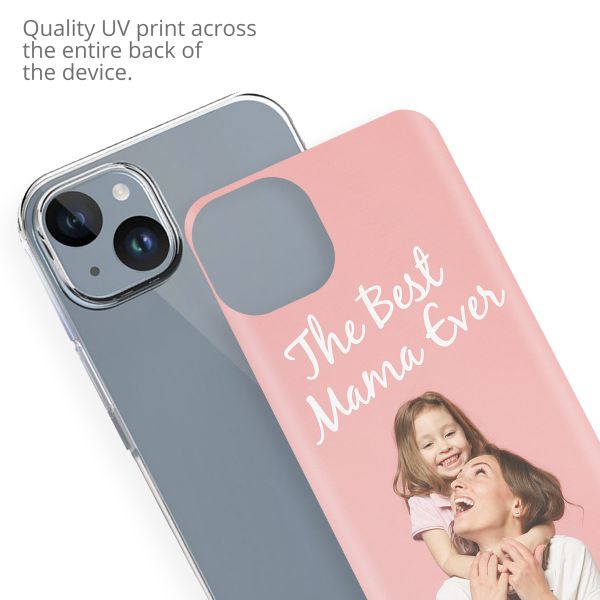 Ontwerp je eigen Clear Case Apple iPhone 15 Plus - Transparant