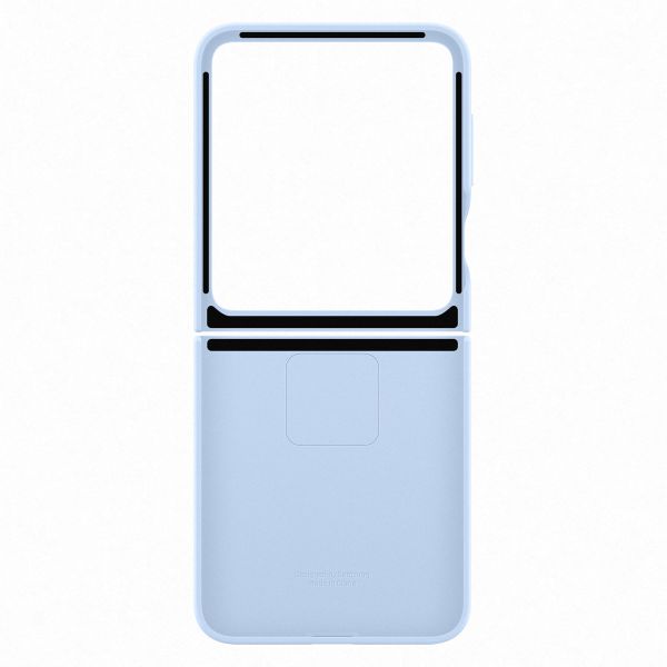 Samsung Originele Silicone Cover Ring Samsung Galaxy Z Flip 6 / Flip 7 FE - Blue