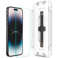 Spigen GLAStR EZ Fit Screen Protector 2 Pack + Applicator Apple iPhone 14 Pro Max