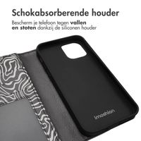 imoshion Design Bookcase iPhone 14 - Black And White