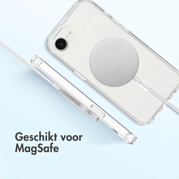 Accezz Xtreme Impact Backcover met MagSafe Apple iPhone 17e / 16e - Transparant
