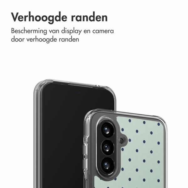 imoshion Design hoesje Samsung Galaxy A56 - Polka Dot Mintgroen