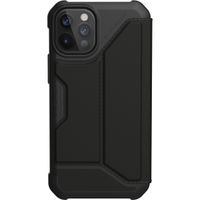 UAG Metropolis Bookcase iPhone 12 (Pro) - Zwart