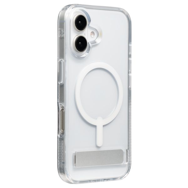 ZAGG Crystal Palace Snap KickStand Case met MagSafe iPhone 16 - Transparant