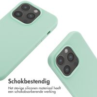 imoshion Siliconen hoesje met koord iPhone 14 Pro - Mintgroen