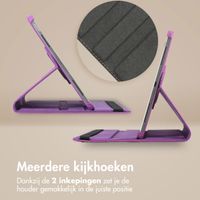 imoshion 360° draaibare Bookcase Lenovo Tab P12 - Paars