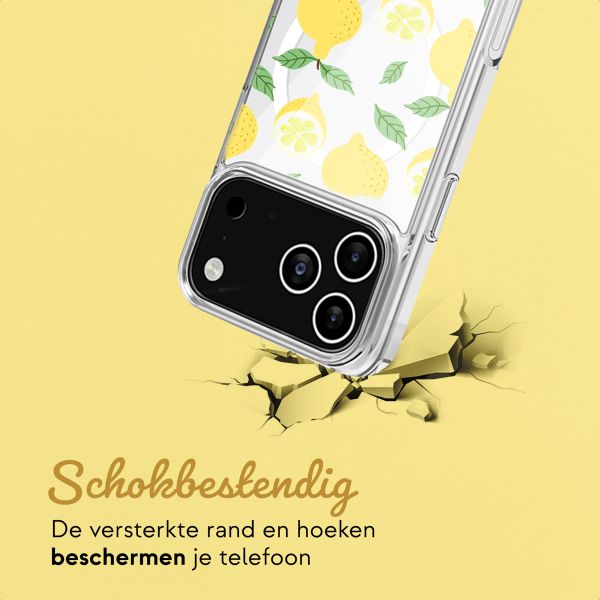 Ontwerp je eigen MagSafe Clear Case Apple iPhone 18 Pro / 17 Pro - Transparant