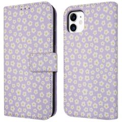 imoshion Design Bookcase Apple iPhone 11 - White Daisy