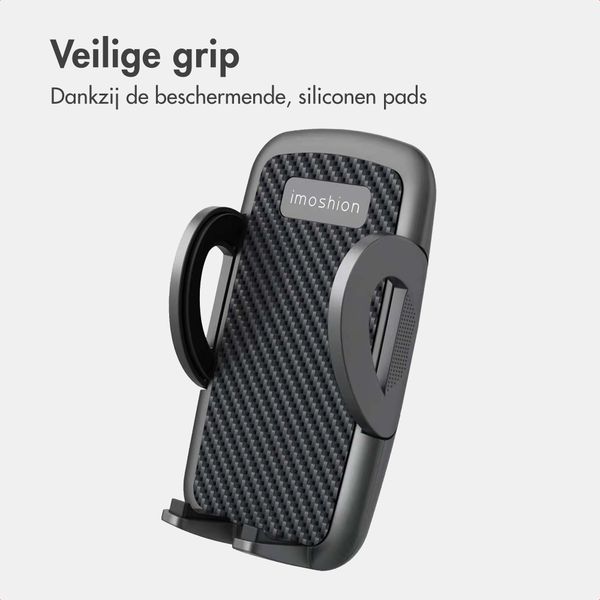 imoshion Telefoonhouder auto - Universeel - Verstelbaar - Ventilatierooster - Zwart