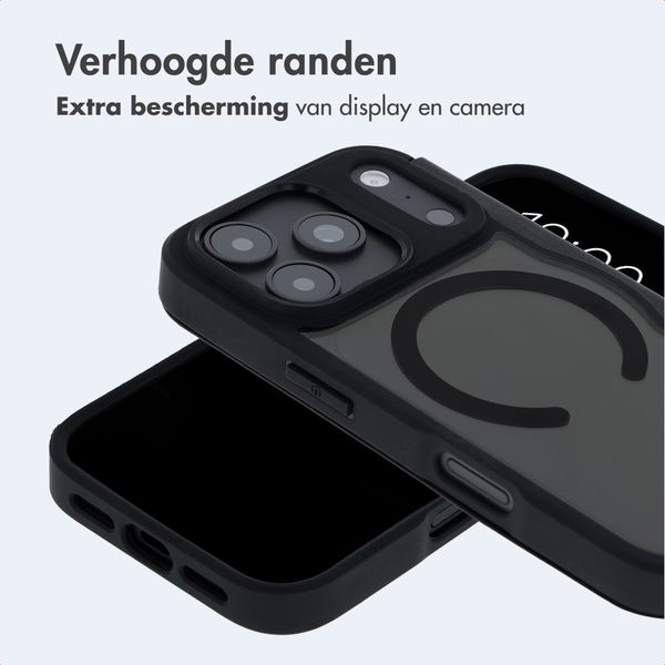 imoshion Transparante Bookcase met MagSafe Apple iPhone 18 Pro Max / 17 Pro Max - Zwart