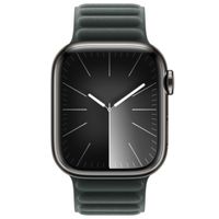 Apple Magnetic Link-bandje FineWoven Apple Watch Series 1 t/m 9 / SE (38/40/41 mm) | Series 10 / 11 (42 mm) - Maat S/M - Evergreen