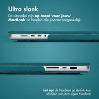 imoshion Hard Cover MacBook Pro 14 inch (2021 / 2023 M3 chip / 2024 M4 chip) - A2442 / A2779 / A2918 / A3112 / A3185 / A3401 - Petrol Green