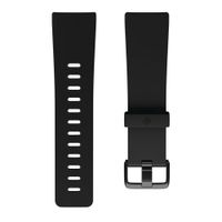 Fitbit Classic siliconen band Fitbit Versa / Versa 2 / Versa Lite - Maat S - Zwart