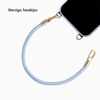 Selencia Universeel Polskoord met 2 haken - Powder Blue