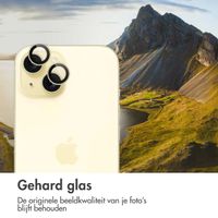 imoshion 2 Pack Camera lens protector Apple iPhone 15 / 15 Plus - Yellow