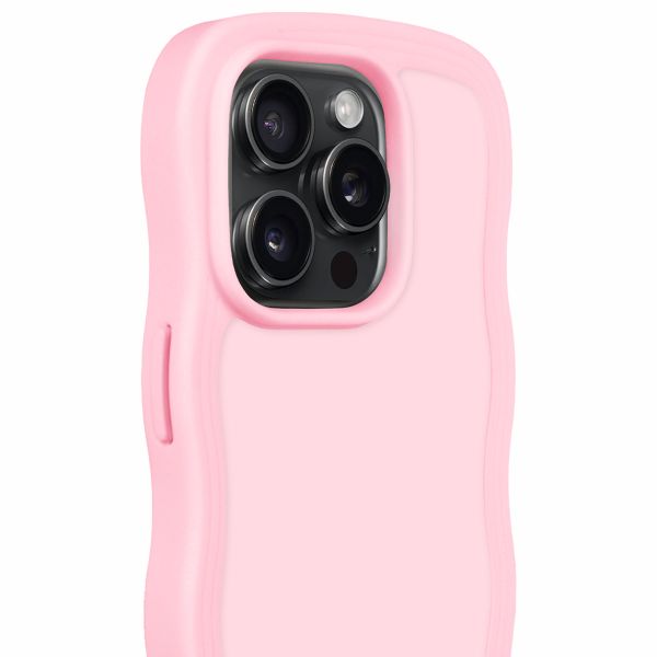 Holdit Wavy Case Apple iPhone 14 Pro Max - Roze