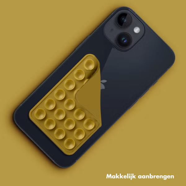 Selencia 2-Pack Telefoonhouder Zuignap - Olive Dust