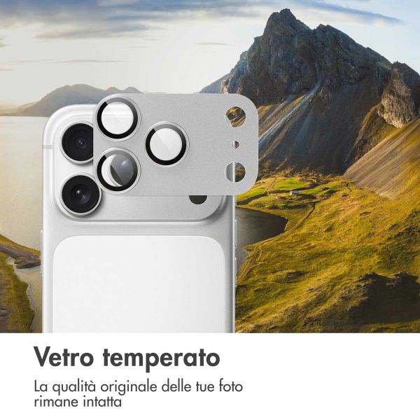 imoshion Camera Protector Glas 2 Pack Apple iPhone 17 Pro Max - Silver